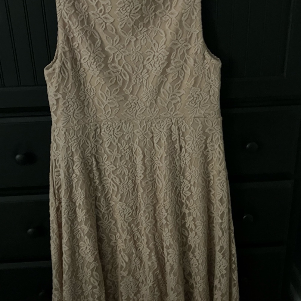Torrid Blush Lace Dress Sz 00 NWT - Picture 5 of 6